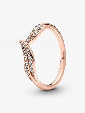 Pandora Sparkling Leaves Ring